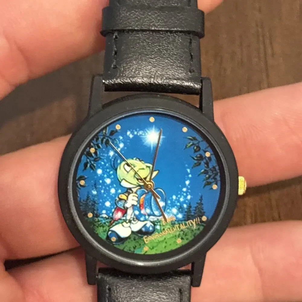 Vintage Disney's Jiminy Cricket “Think Environmentality” Watch New!